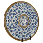 Buy Circular Serving Tray Online | 12 Inch Handmade Circular Wooden Platter for Chips, Dips & Snacks - Image 18