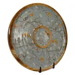 Buy Circular Serving Tray Online | 12 Inch Handmade Circular Wooden Platter for Chips, Dips & Snacks - Image 20