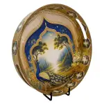 Premium 12 Inch Round Wooden Serving Tray with Handles | Printed Round Wooden Tray for Home & Snacks - Image 27