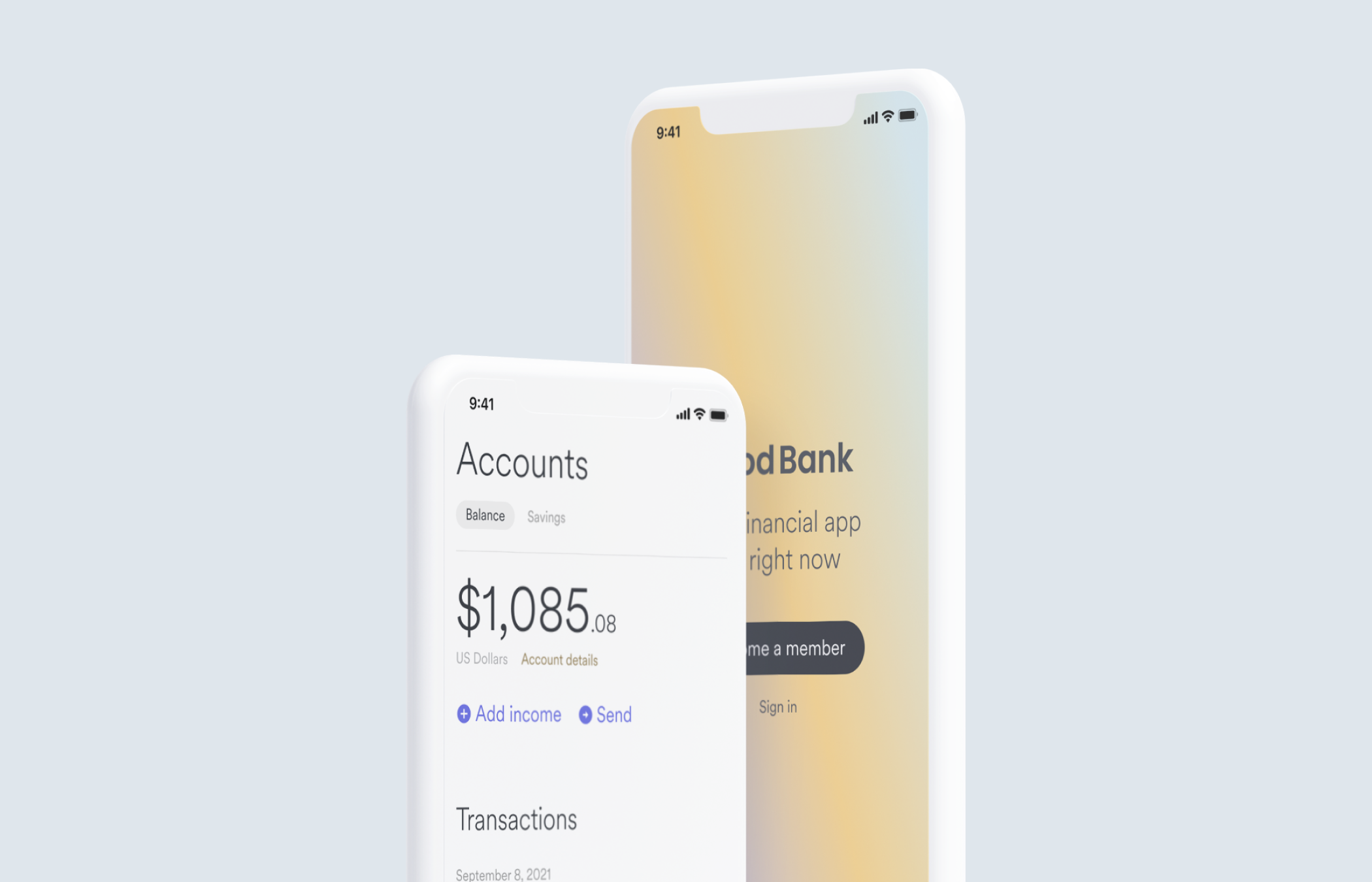 Cover image showing income being added to a bank account.