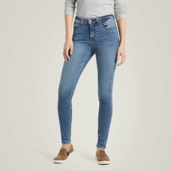 REAL 'Marine' Mid Rise Women's Jean by Ariat - *Plus Sizes Too