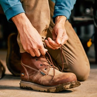 At new arrivals work boots