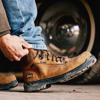 Mens b width work boots best sale