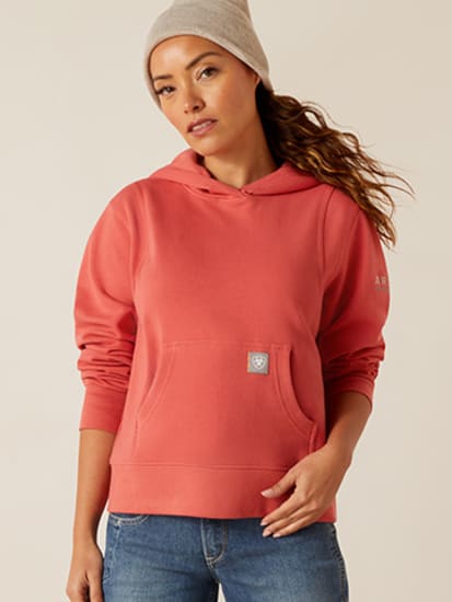 Rebar Lightweight Cropped Hoodie