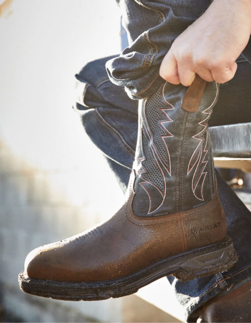 Pull-On Work Boots - Boot Barn