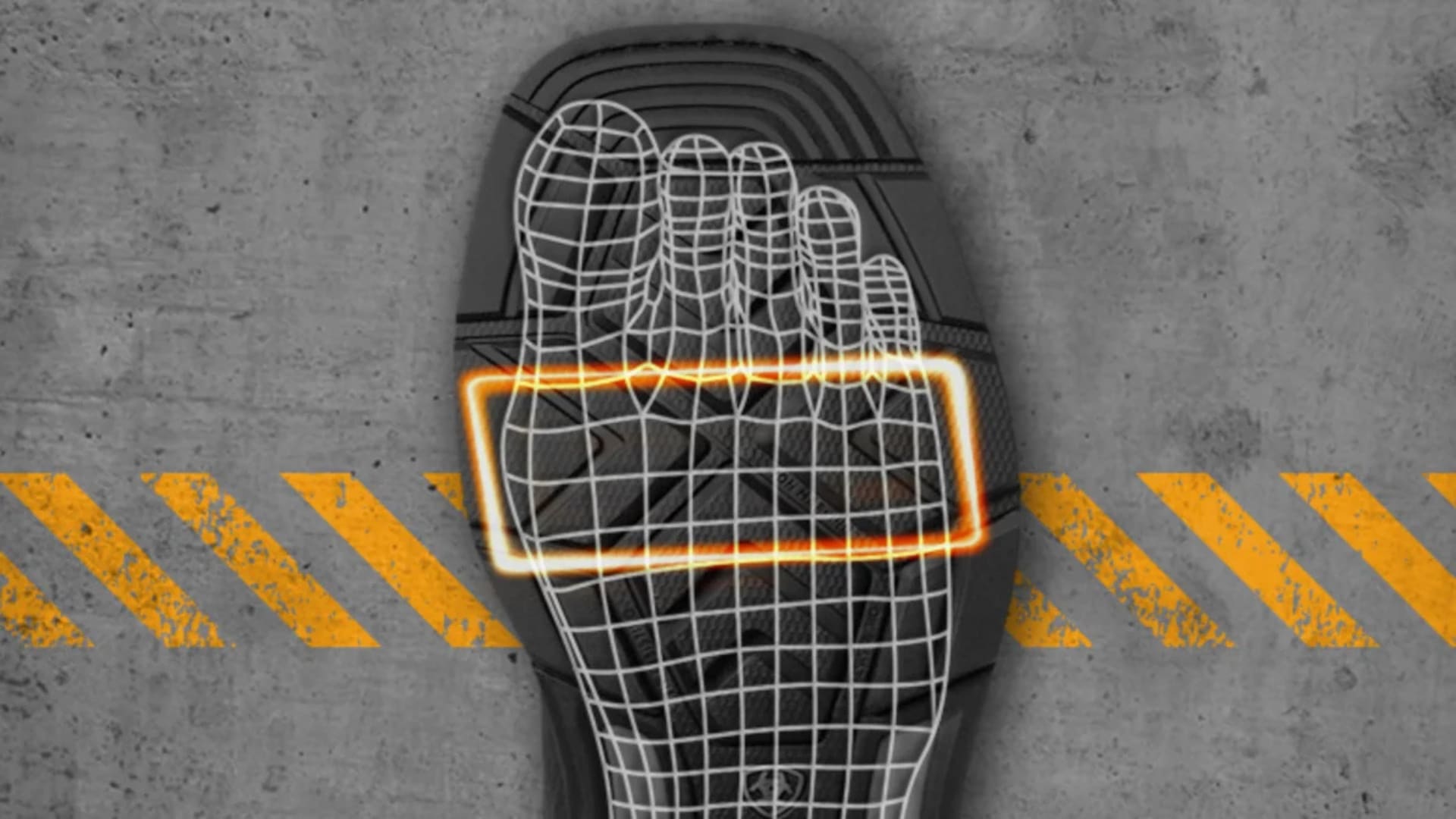 Work boot fit graphic 2
