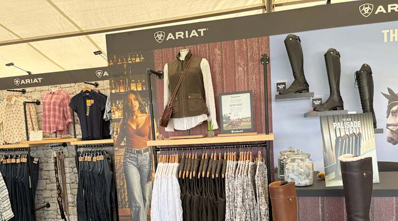 The Ariat stand at Badminton 2025