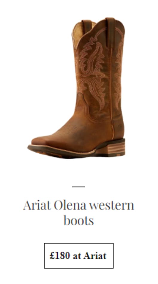 Olena Western Boot
