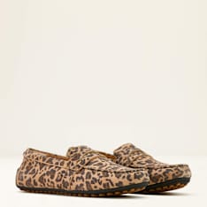 Selene Driving Shoe in Cheetah Print