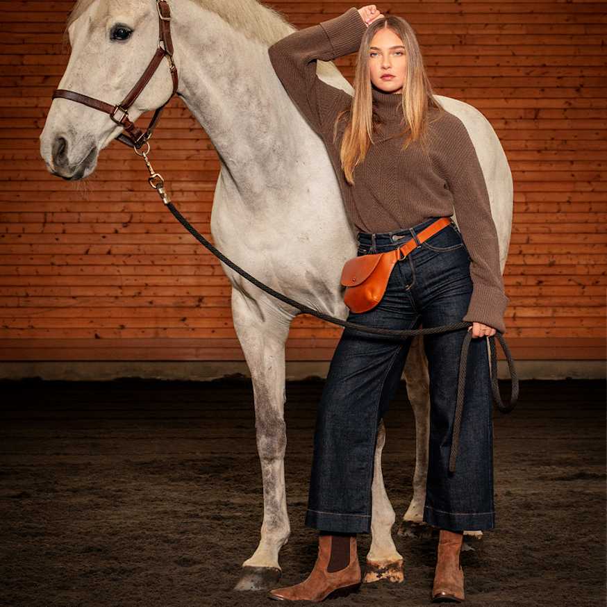 Ultra High Rise Countryside Wide Leg Jean