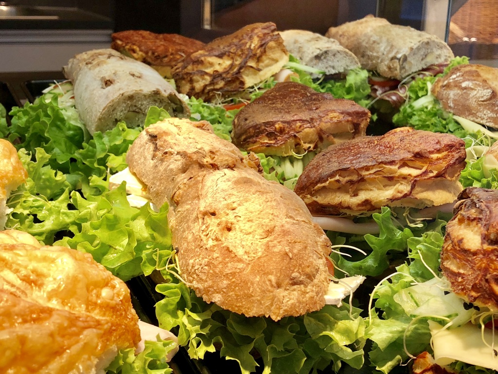 Belegte Brötchen überall