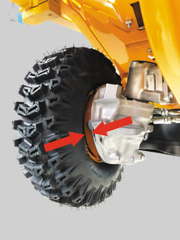 tangling guard kit 4.80/4.00-8 (AS 940 Sherpa 4WD XL and RC)