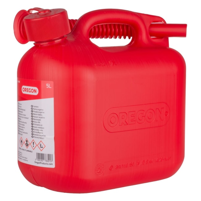 Bensinkanne 5L Rød Oregon