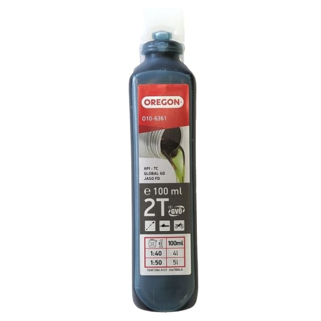 Olje 2-TAKT 100ml Grønn