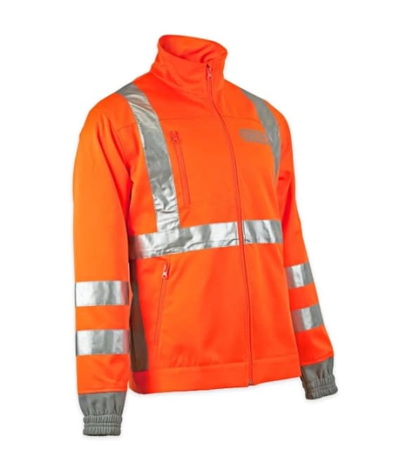 Arbeidsjakke Hi-Vis Yucon Oransj str. 3XL