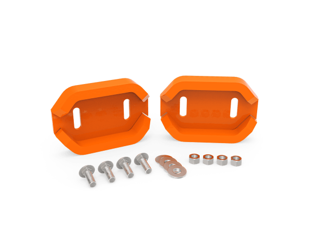 KIT,PRO SKID SHOES ORANGE