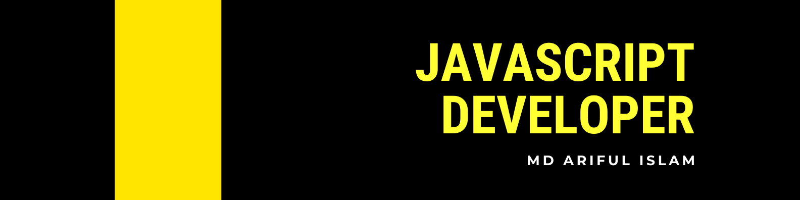 I am a Javascript Developer