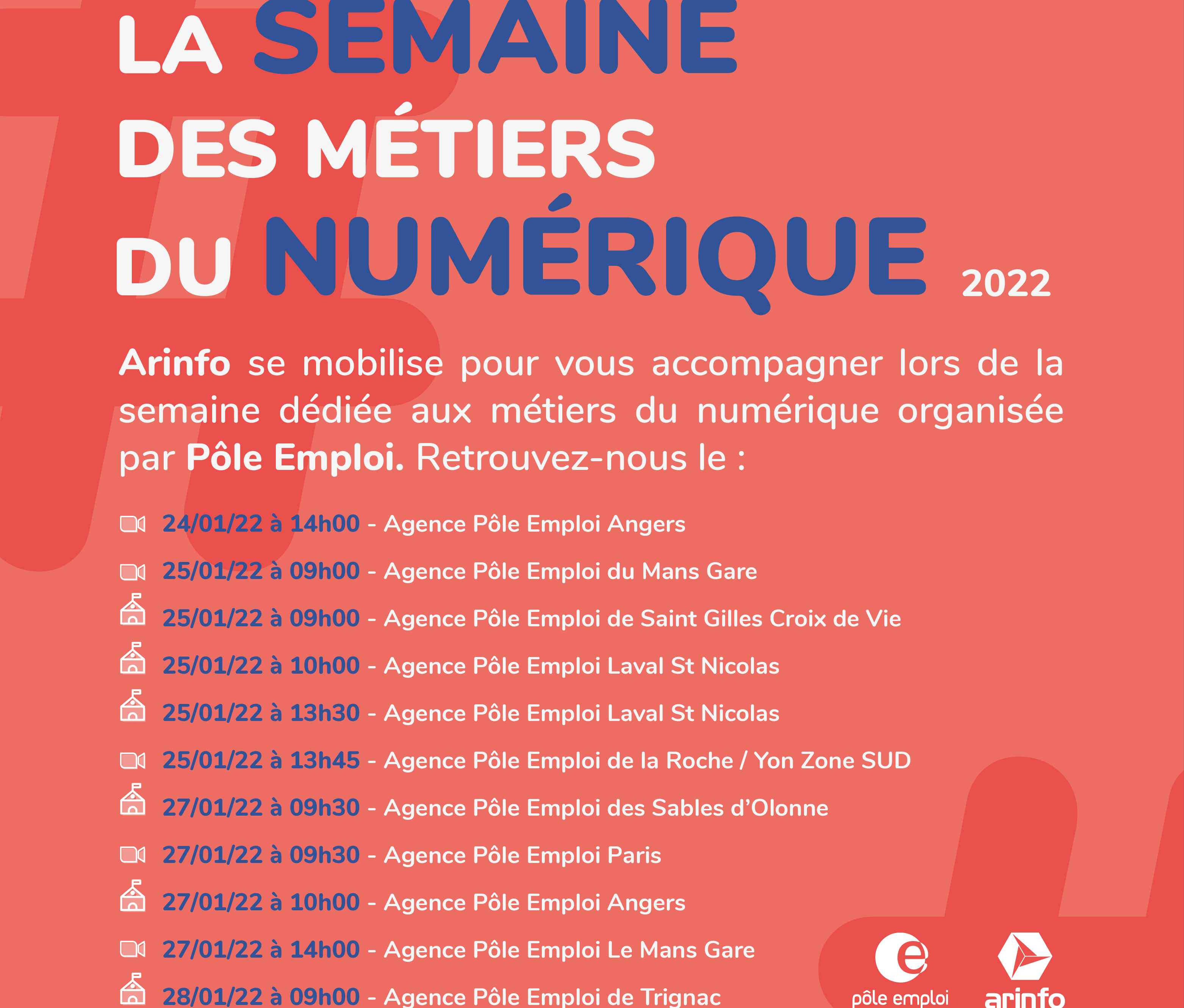 La semaine des Métiers du Numérique, c'est bientôt ! 