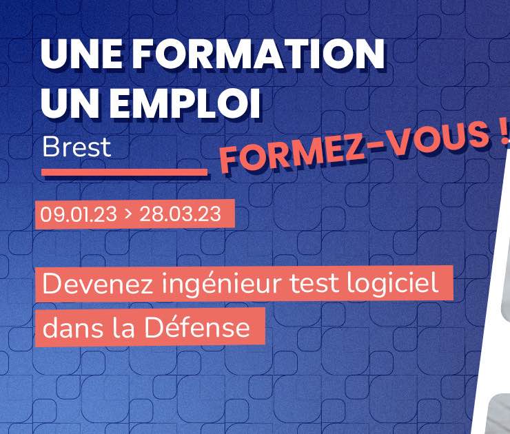 Ingénieur test logiciel dans la Défense 3 mois = 1 emploi POEI