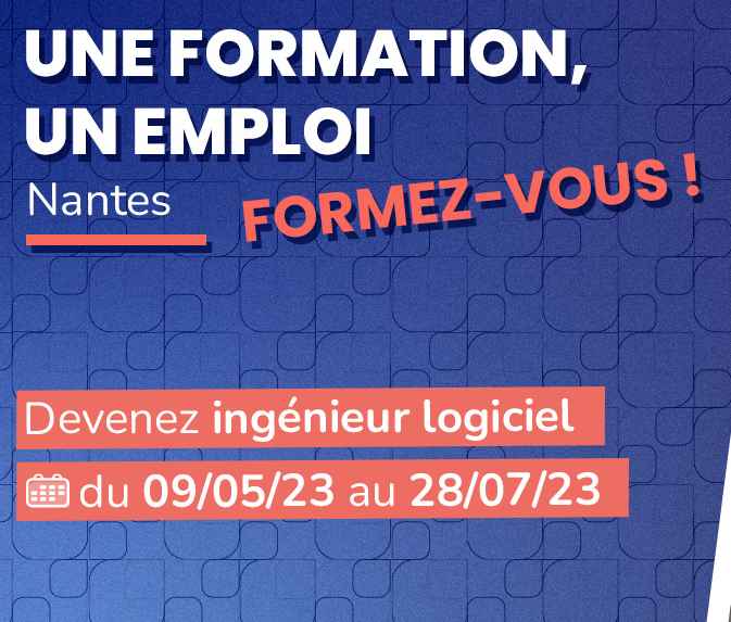 Une formation, un emploi : devenez ingénieur logiciel !