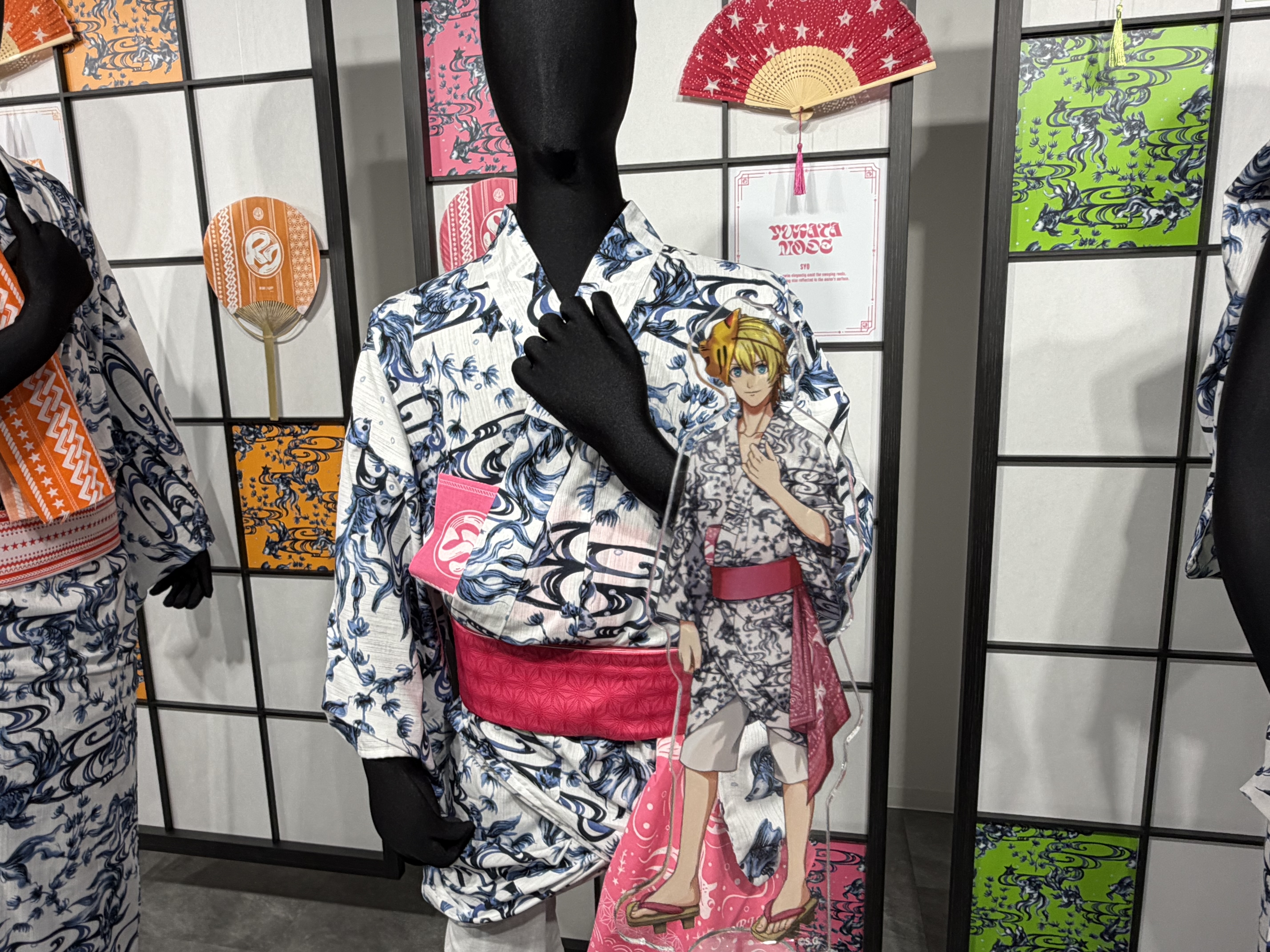 翔さんの浴衣も同じポーズでかっこいい！