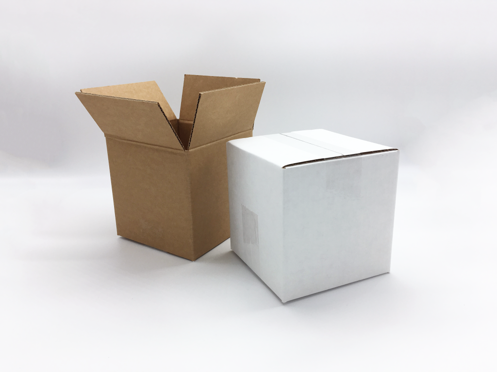 plain shipping boxes