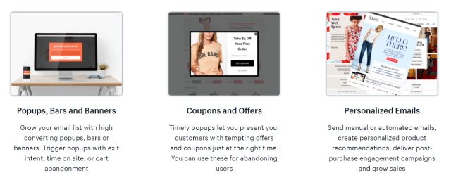 An image of Shopify App MailMunch Email Popup