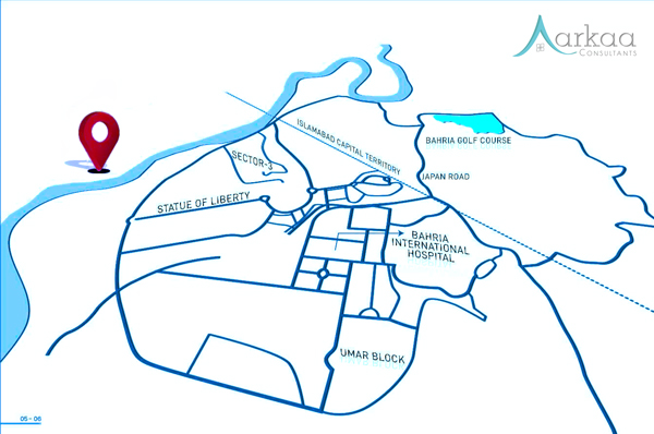 lake view map