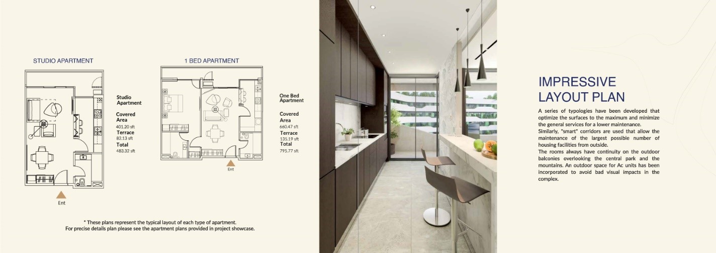 one capital residence layout 2