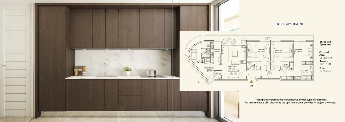 one capital residence layout 5