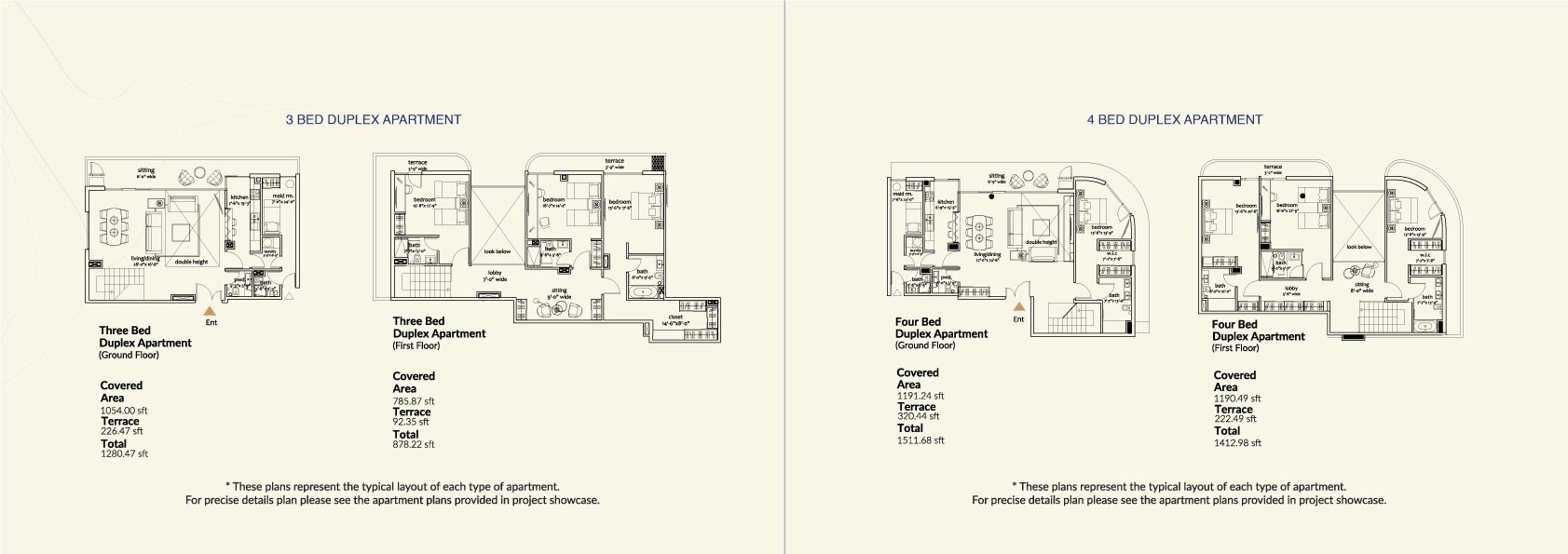 one capital residence layout 6