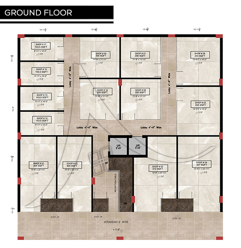 Madina Heights ground floor