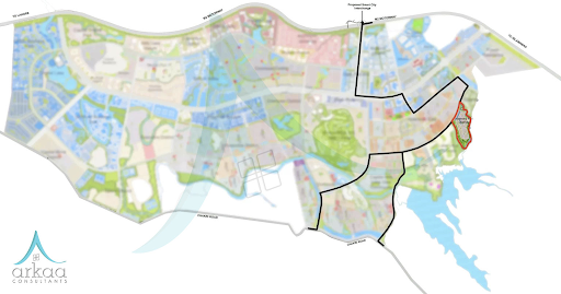 Location of Harmony Park Overseas East