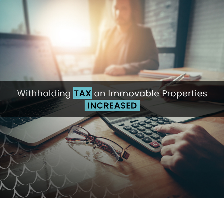 FBR Implements Revised Rates for Withholding Taxes on Property