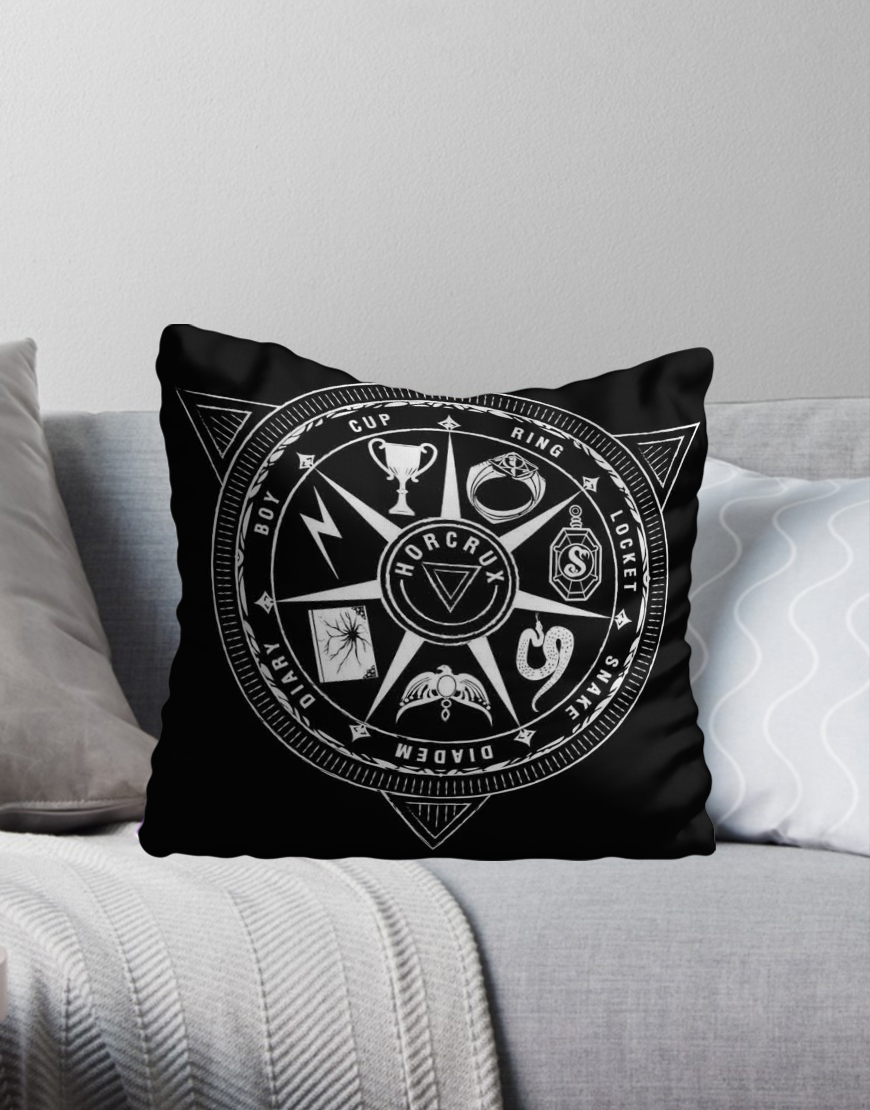 Harry Potter Horcrux Glow In The Dark Pillow Arlen Bd