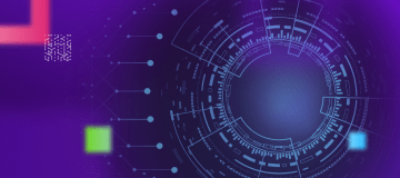 futuristic circular HUD illustration