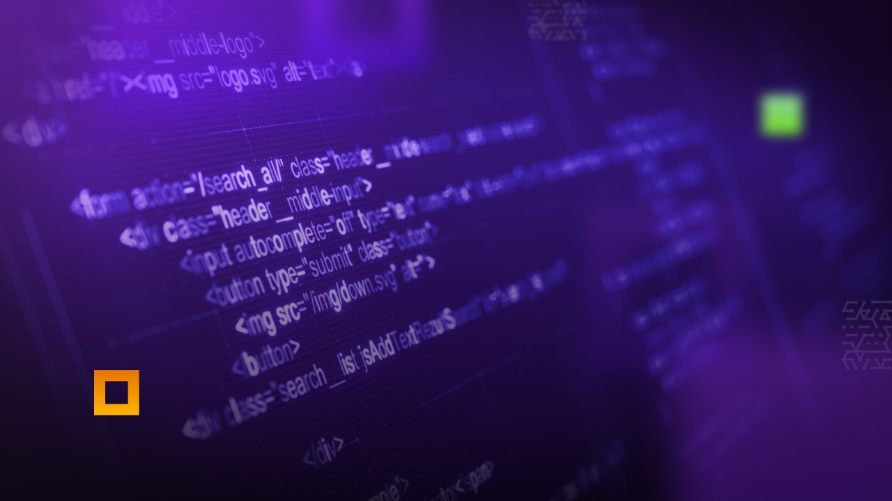 lines of code on a computer screen