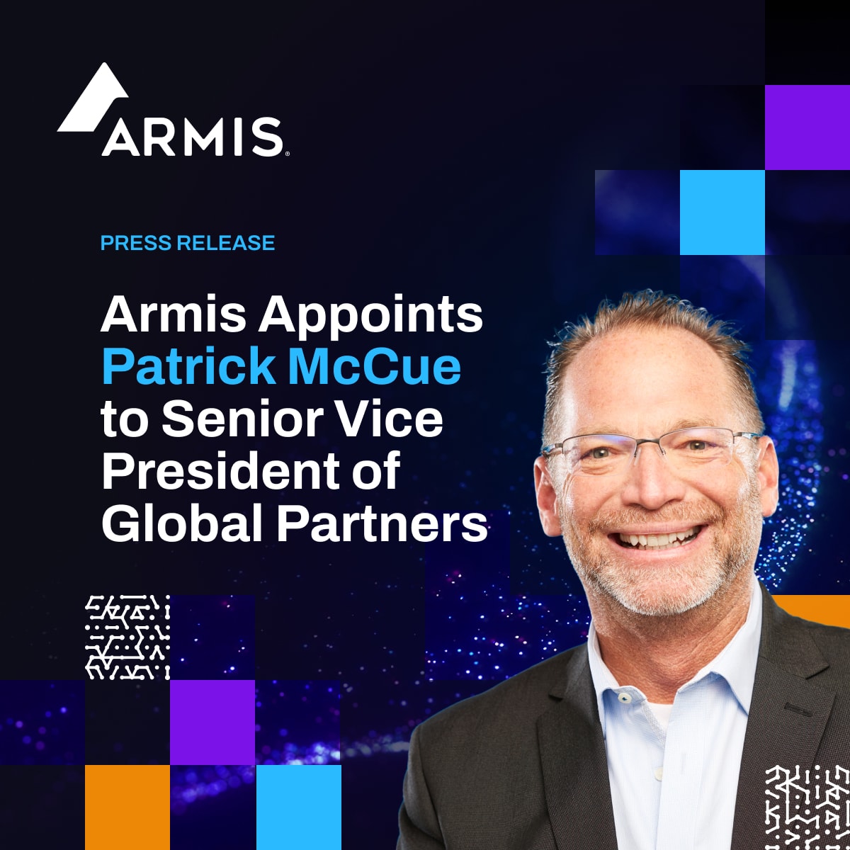 Armis Appoints Patrick McCue to Senior Vice President of Global ...