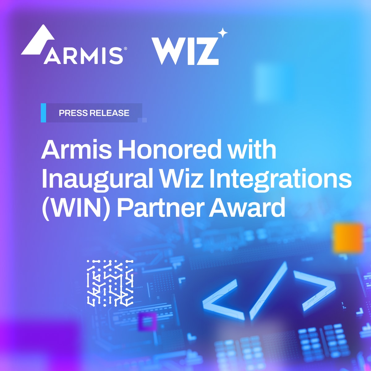 Armis Honored with Inaugural Wiz Integrations (WIN) Partner Award | Armis