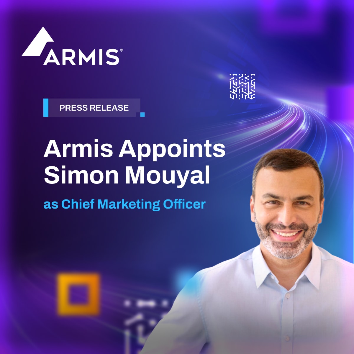 Armis Appoints Simon Mouyal as Chief Marketing Officer | Armis