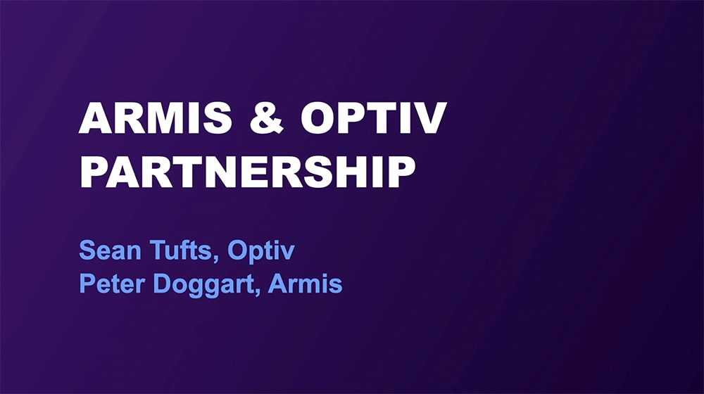Armis & Optiv Partnership video thumbnail