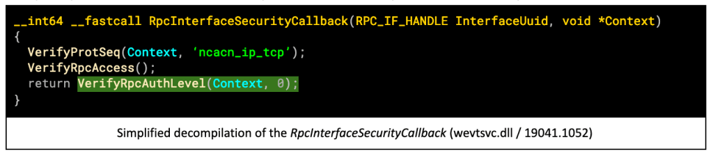 Examination of the patch Microsoft implemented via KB5003637