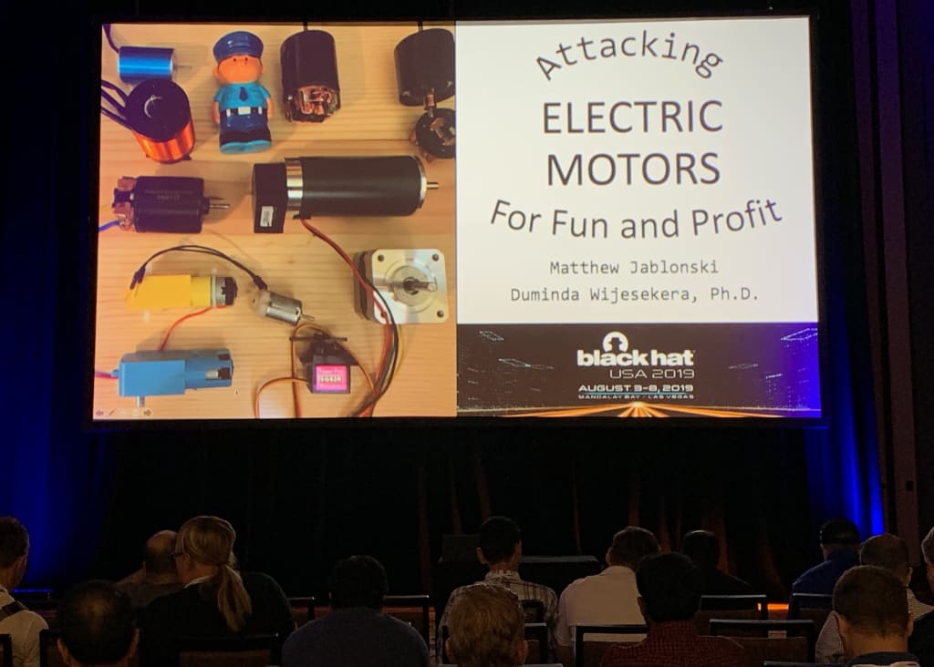 Attacking electric motors for fun and profit presentation