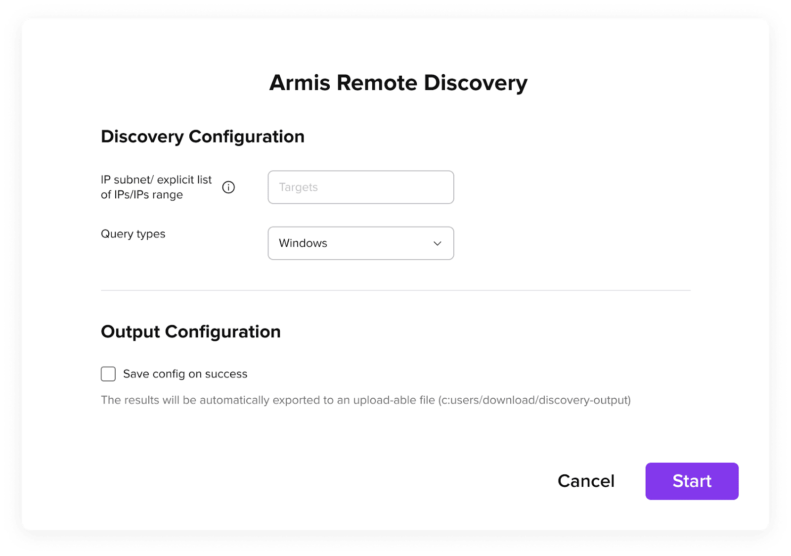 Armis V25.2 Release Feature - Armis Remote Discovery