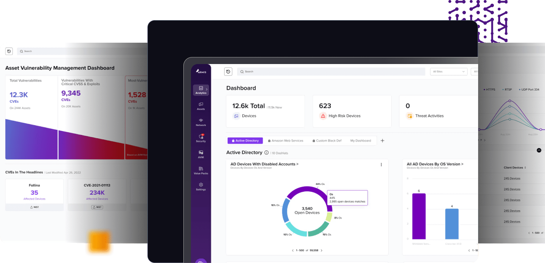 home page demo screenshots
