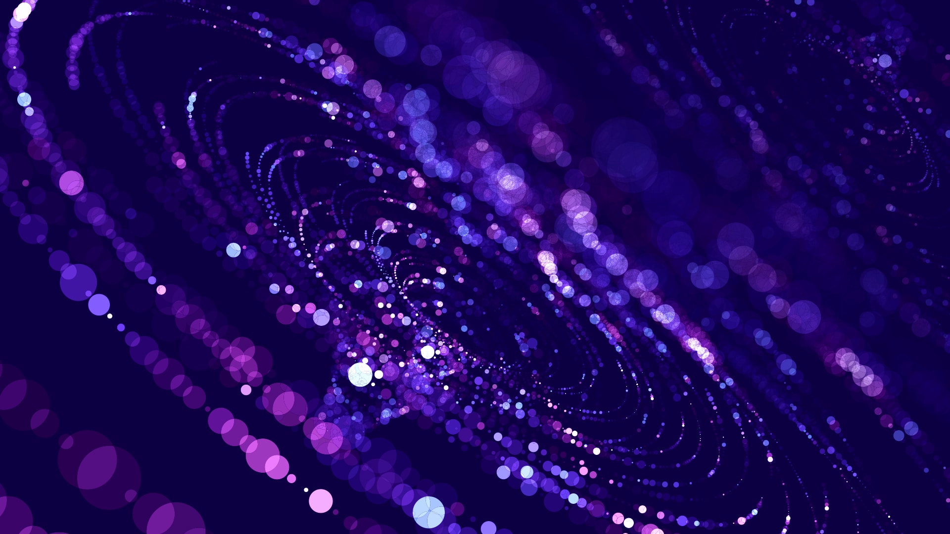 big data circular particles and dots vortex