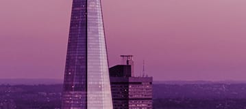 Top of The Shard in London