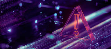 ransomeware cybersecurity warning concept