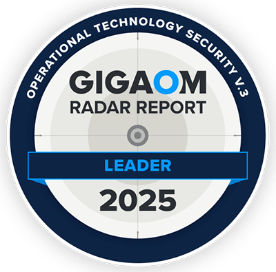 GigaOm Radar for OT Security 2025 award badge