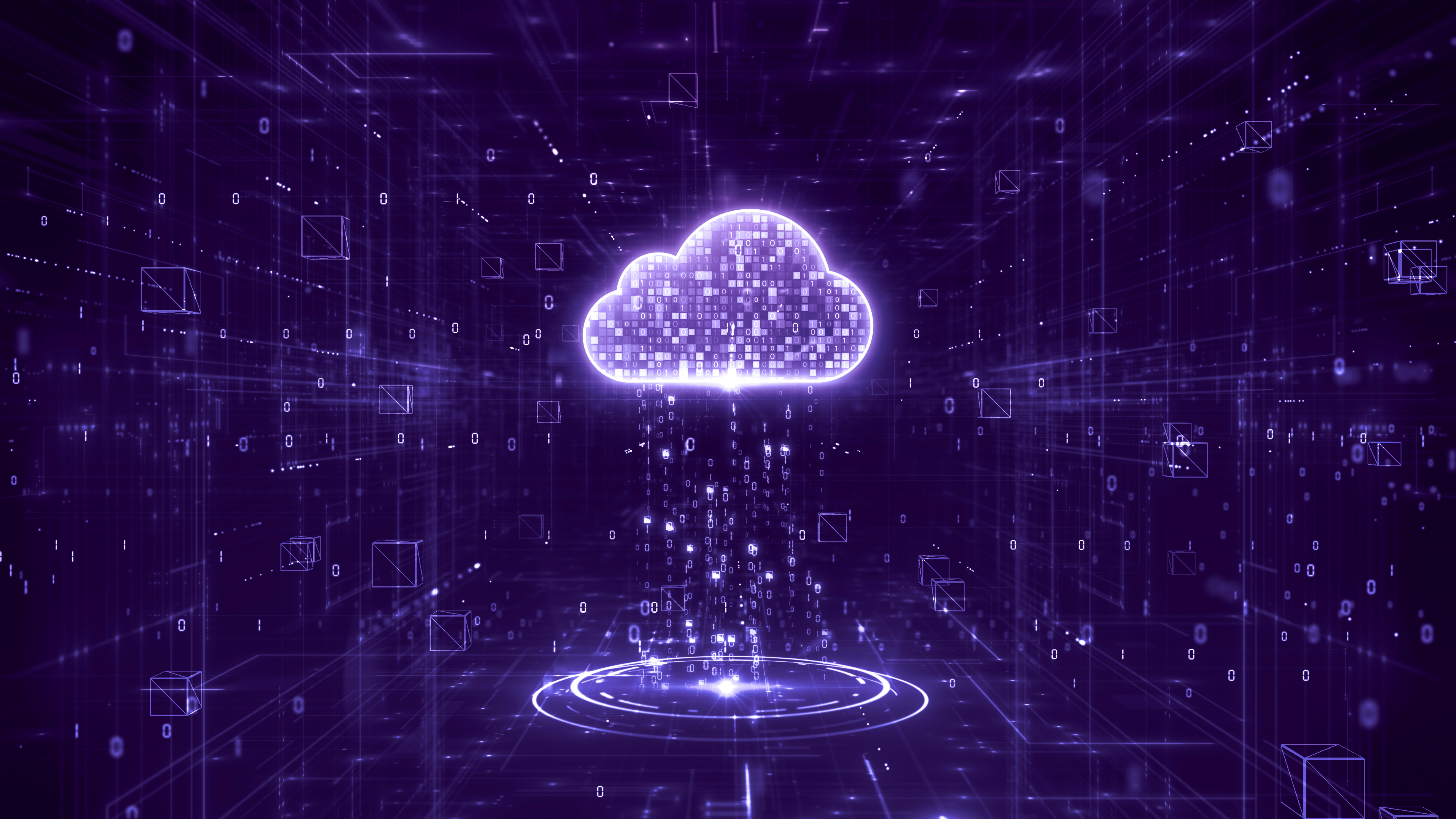 digital data uploading into cloud